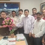 प्रदेश अध्यक्ष सूर्य प्रकाश राणाकोटी के नेतृत्व में प्रतिनिधिमंडल ने वित्त सचिव रणवीर सिंह चौहान से की मुलाकात